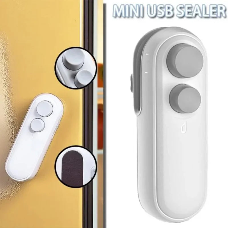 Mini Bag Sealer Sealing Machine 2 in 1 Heat Sealer and Cutter for Plastic Bags