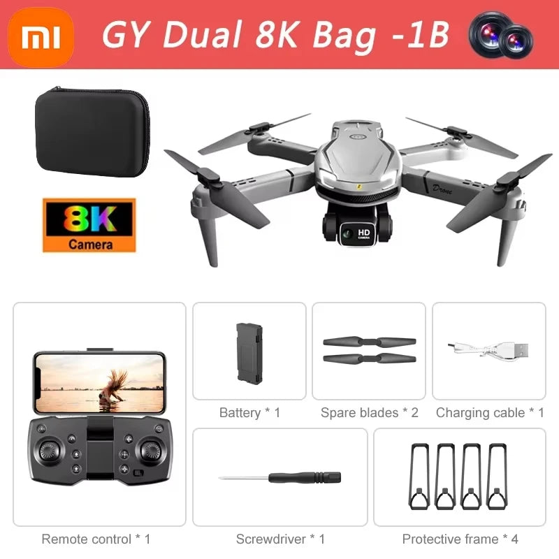 XIAOMI MIJIA V88 Drone 8k 5G Professional HD Dual Camera Aerial Photography 15000m Remote Control Aircraft Quadcopter Toy 2025