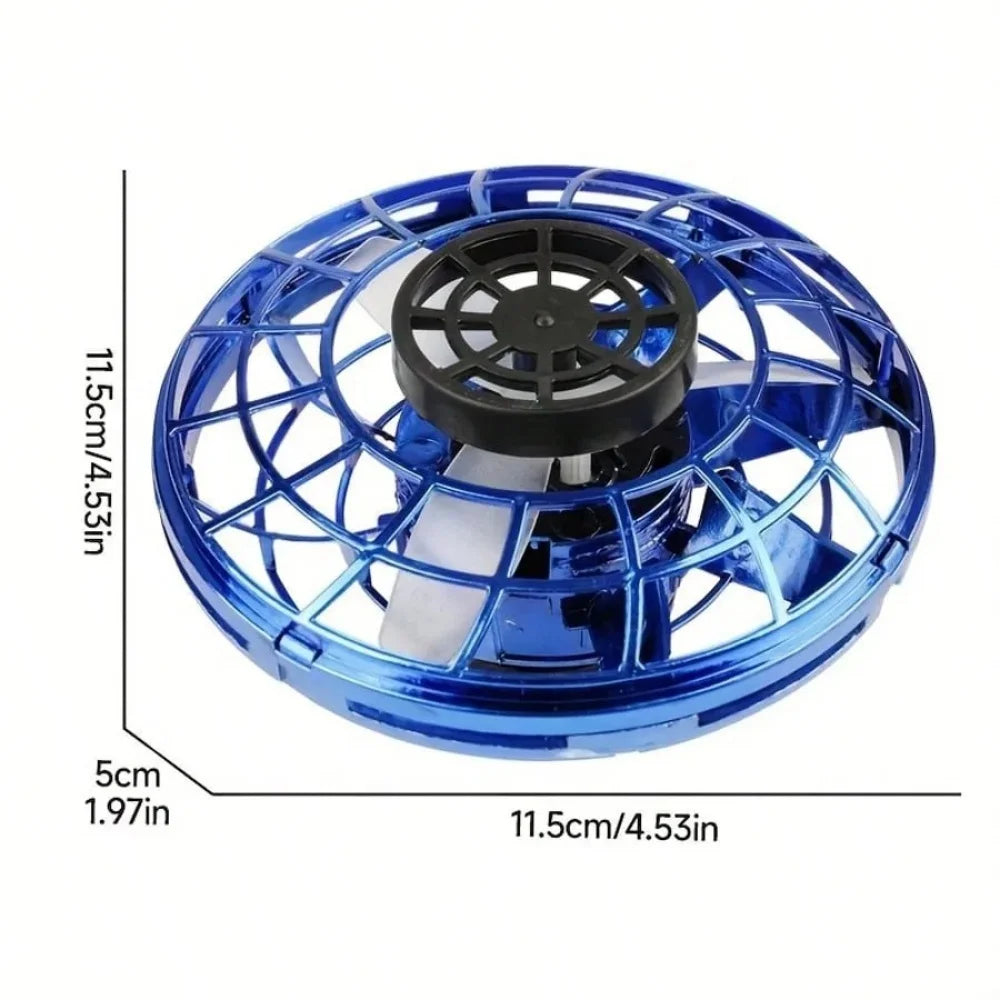 NEW Flying LED Fidget Spinner Fidget Spinning Spinner, Spinning Ball, Light-emitting Floating Aircraft Stress-relieving Wonder
