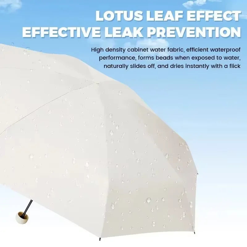 Portable Capsule Umbrella Outdoor Sunny Umbrella Windproof UV Lightweight And Convenient Adult And Children Mini Pocket Umbrella